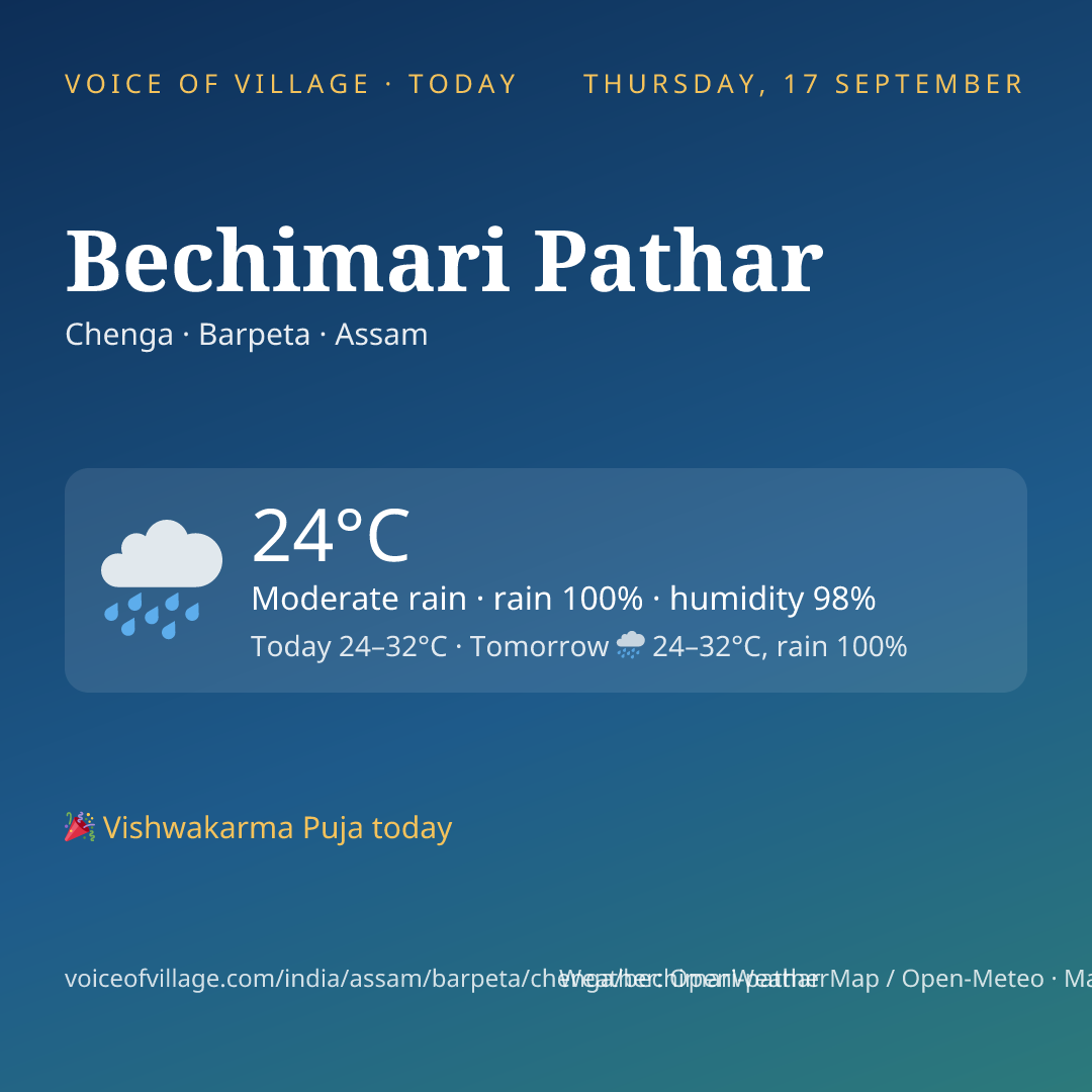 Bechimari Pathar today