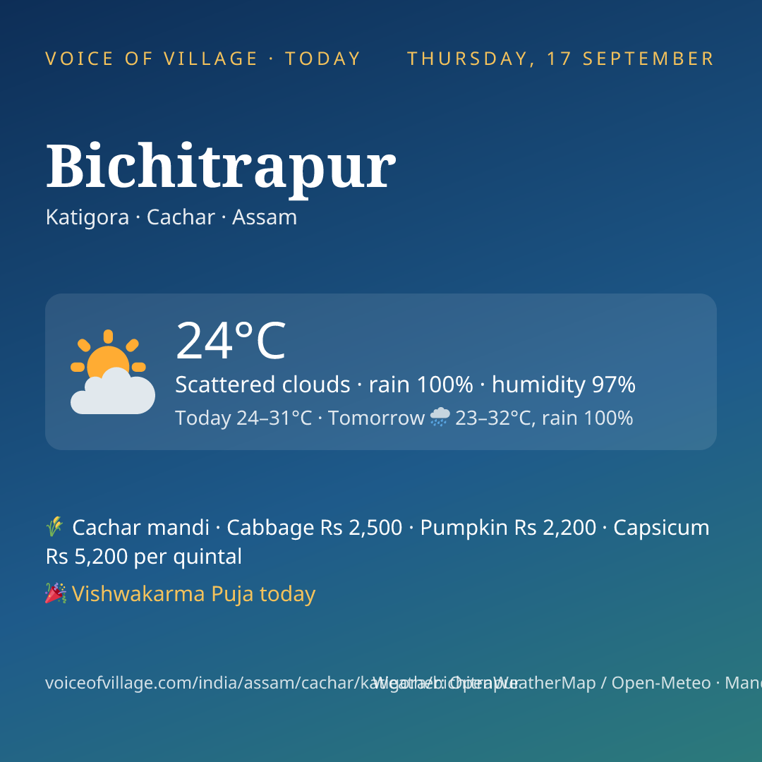 Bichitrapur today