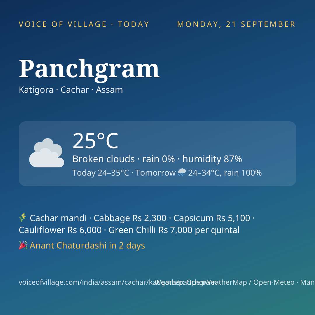 Panchgram today