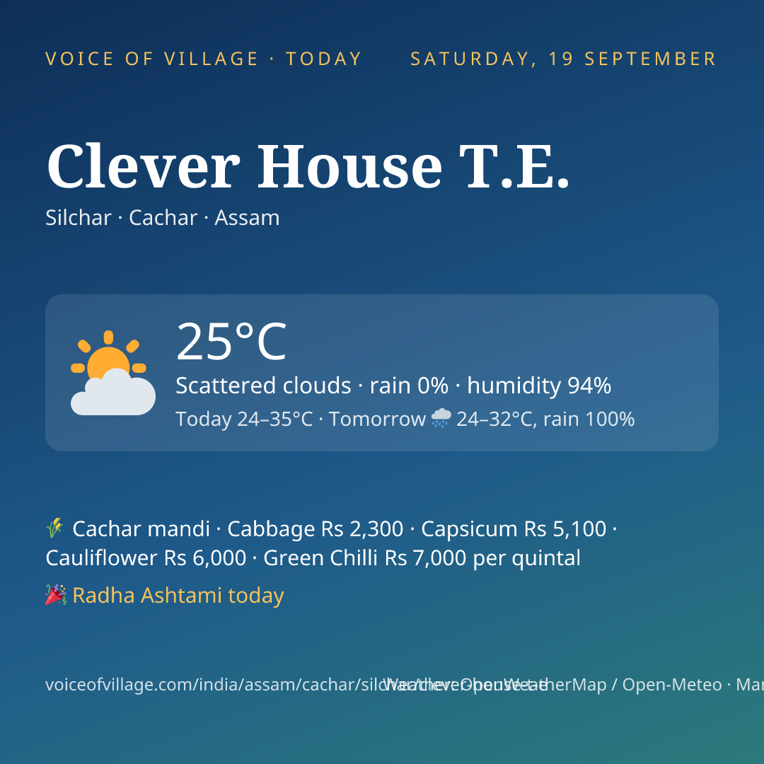 Clever House T.E. today