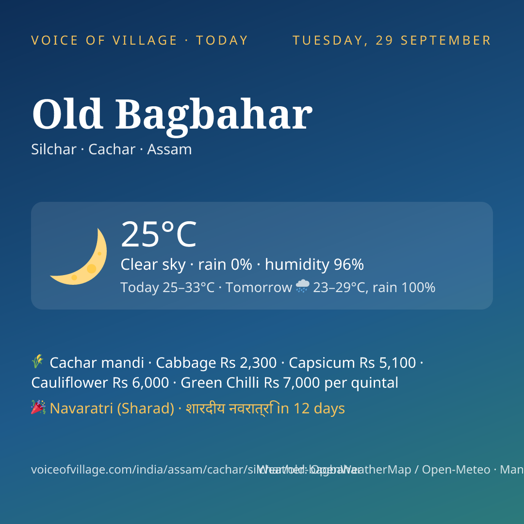 Old Bagbahar today