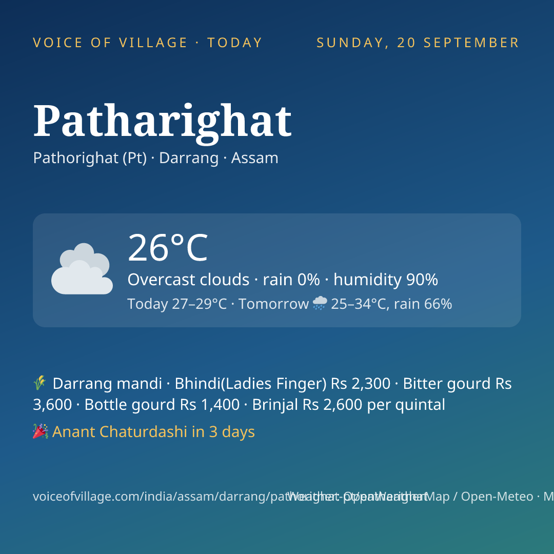 Patharighat today