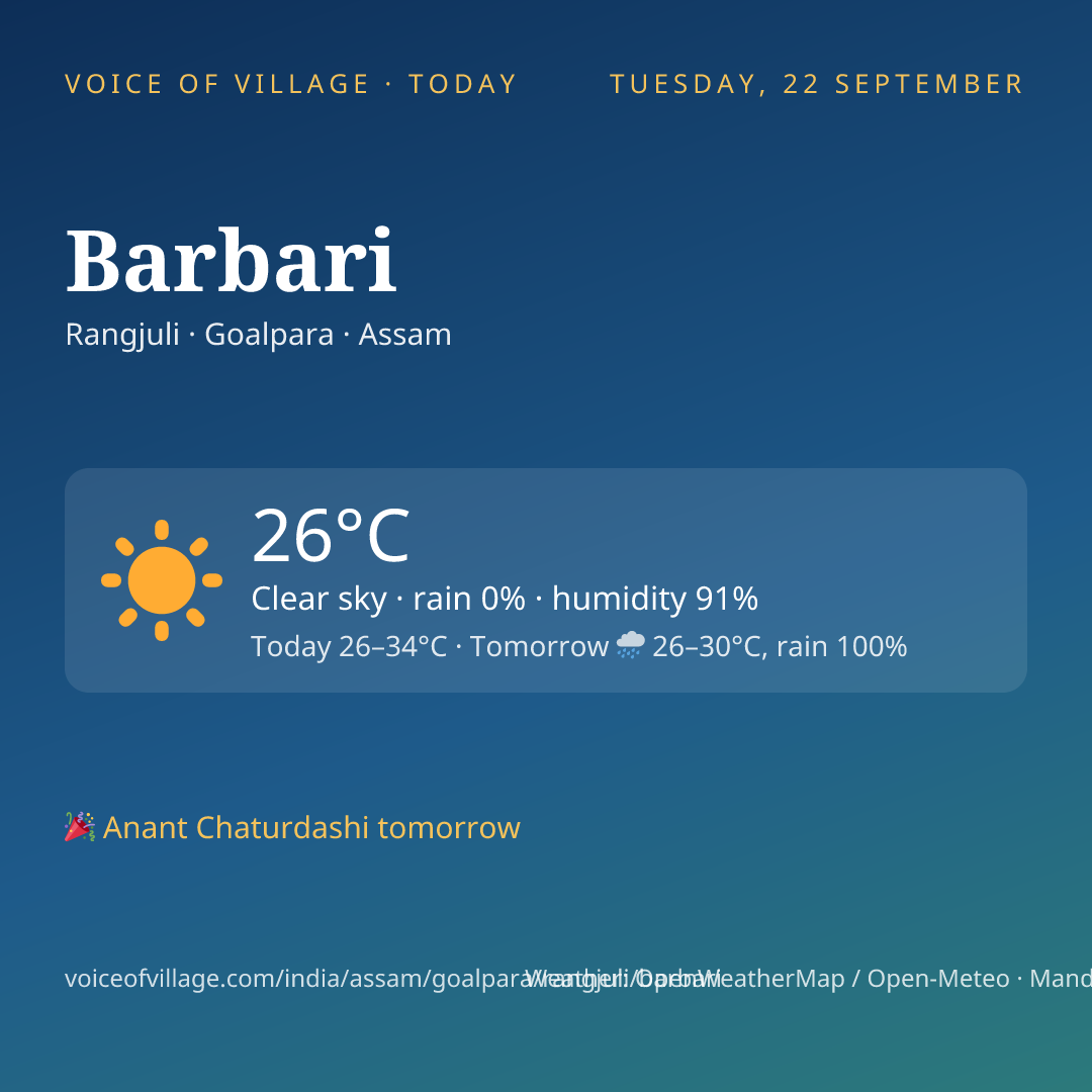 Barbari today