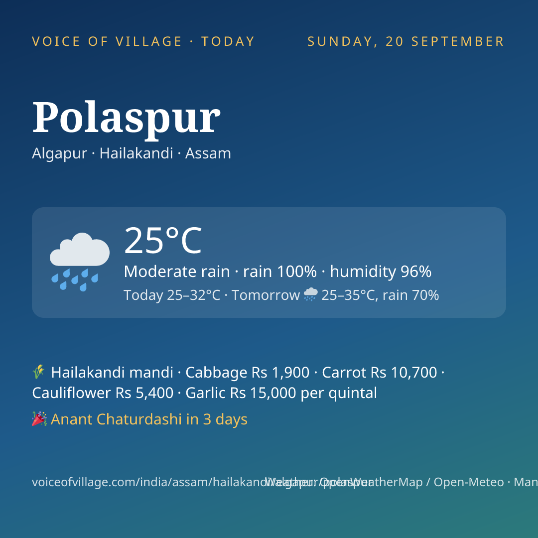 Polaspur today