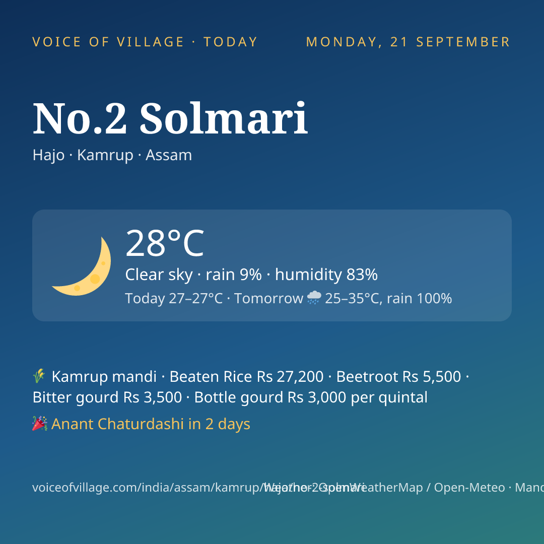 No.2 Solmari today