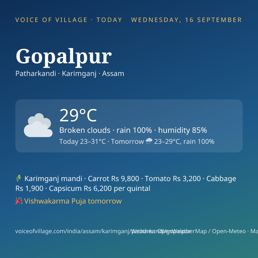 Gopalpur today