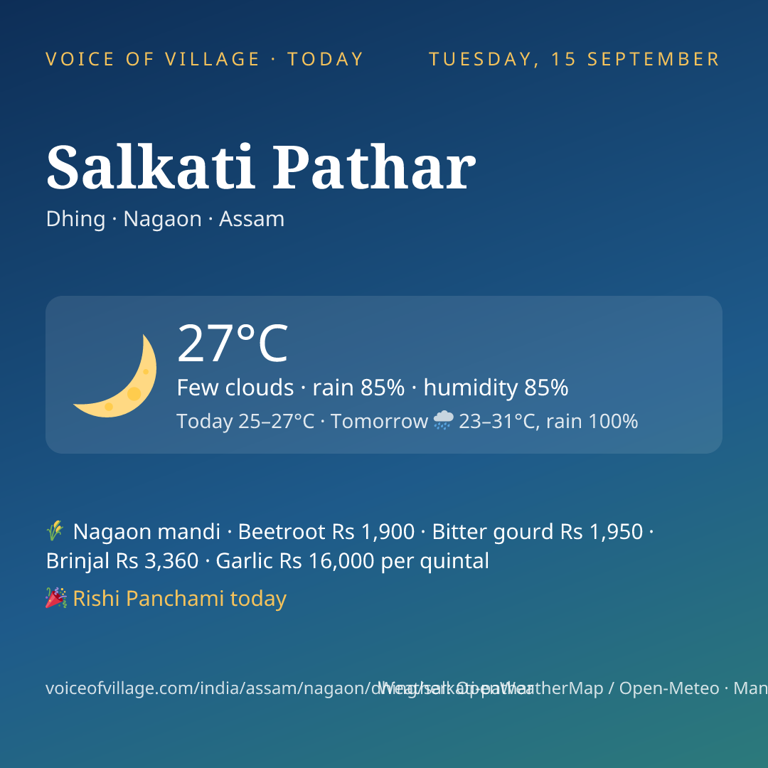 Salkati Pathar today