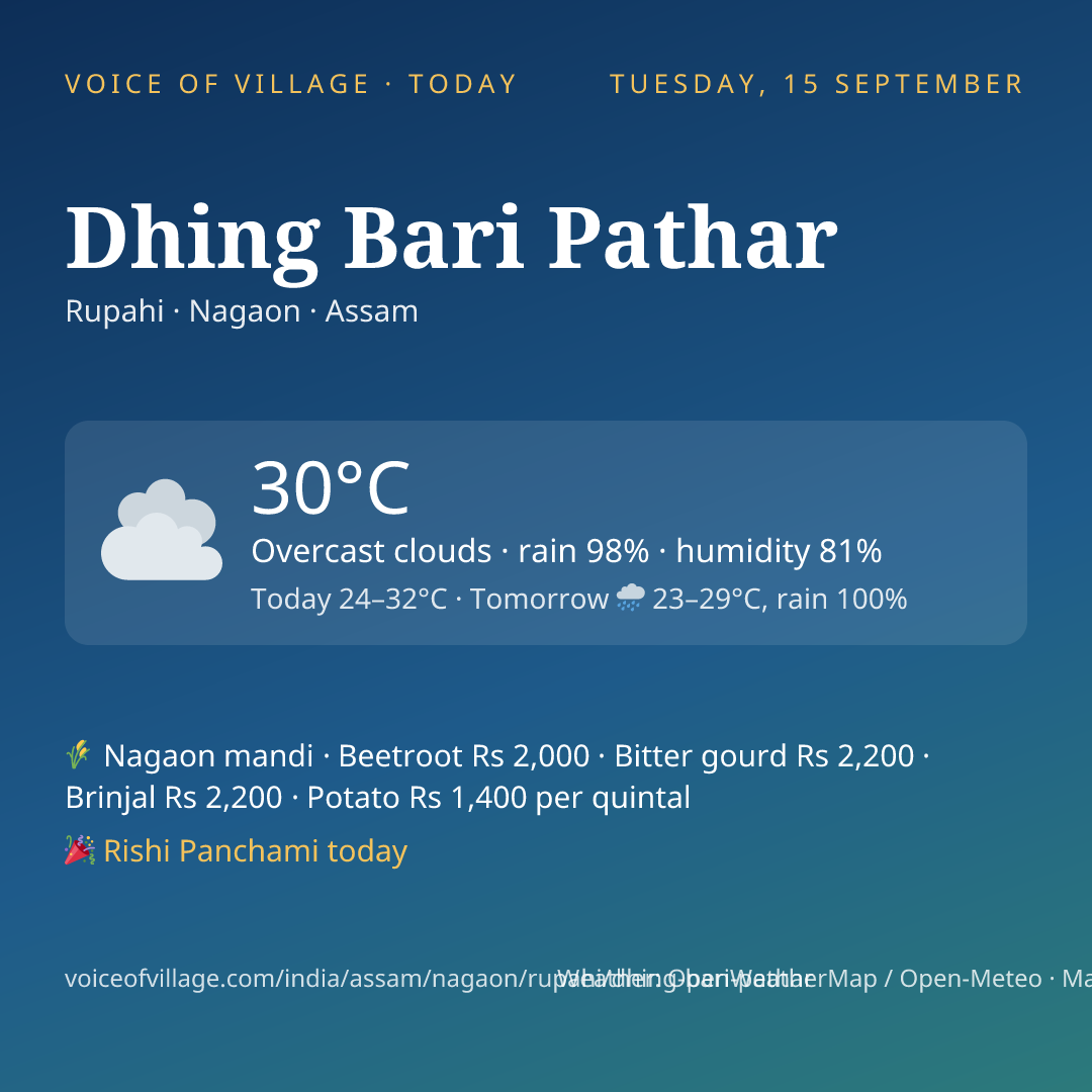 Dhing Bari Pathar today