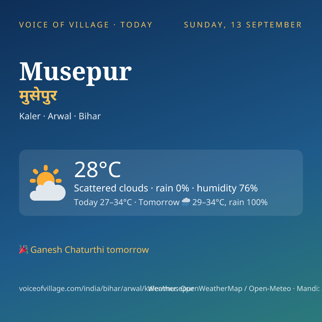 Musepur today