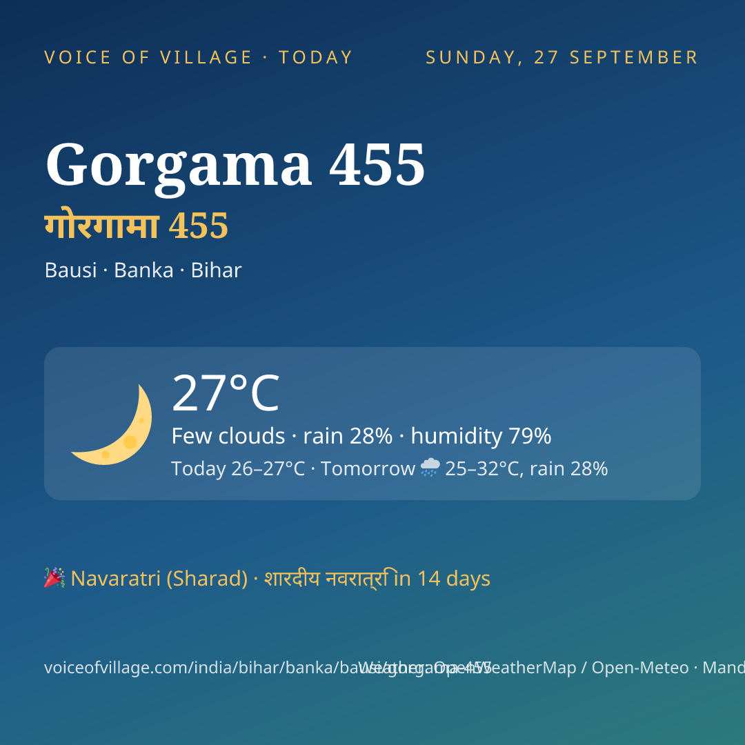 Gorgama 455 today