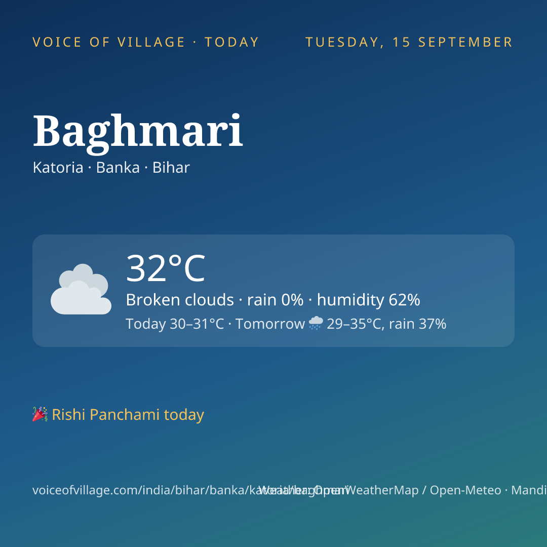 Baghmari today