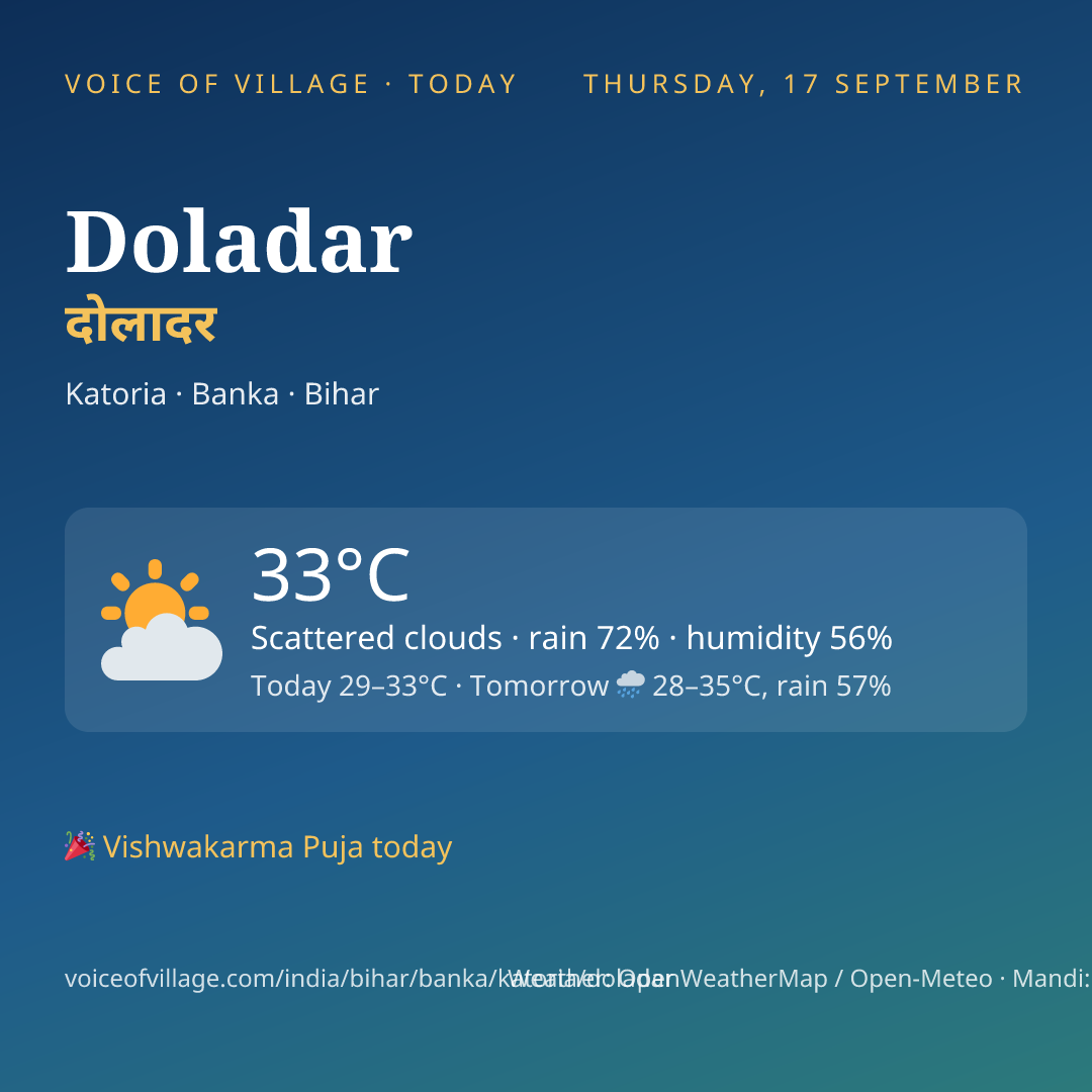 Doladar today
