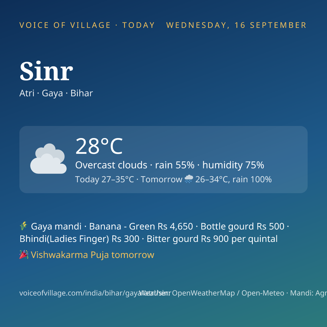 Sinr today