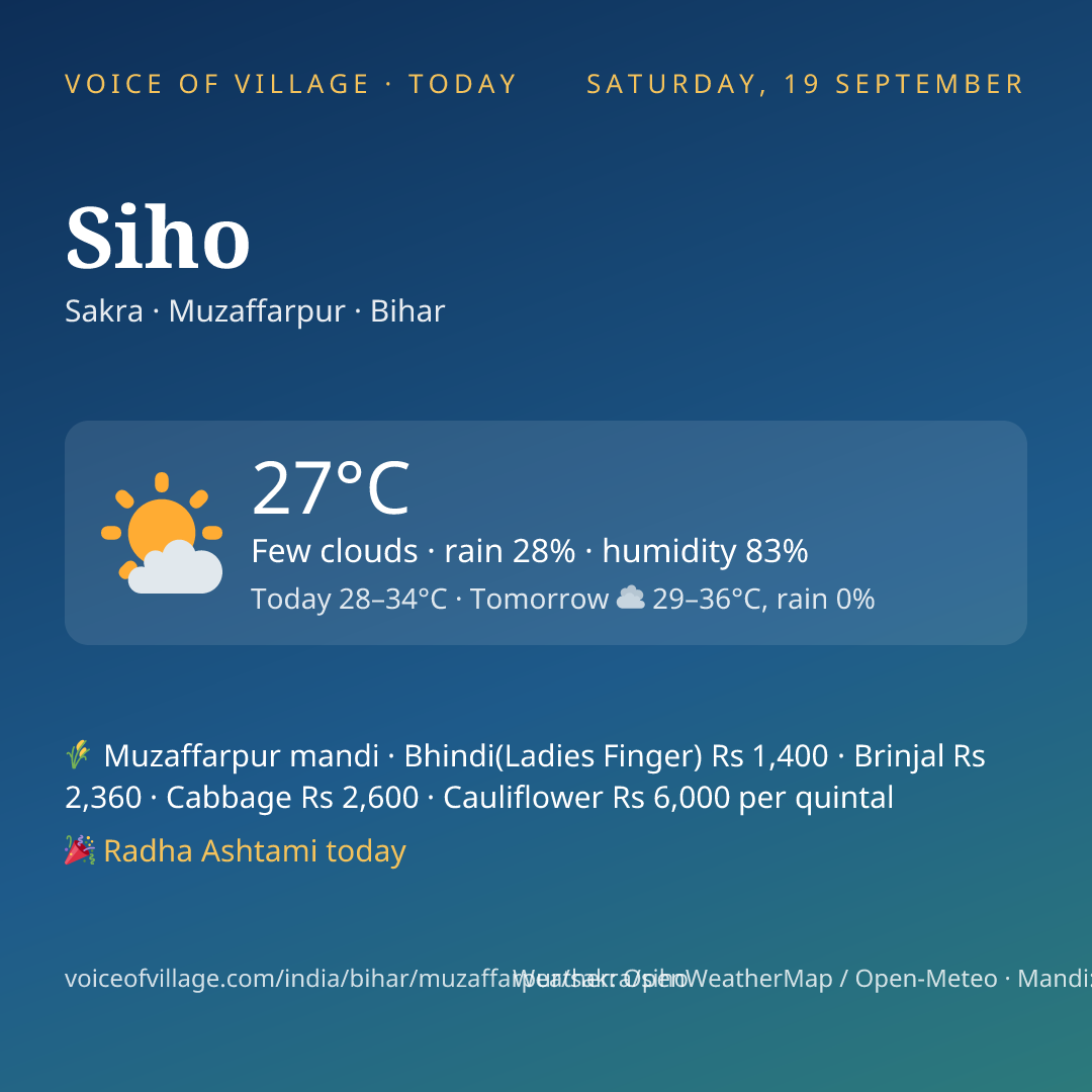 Siho today