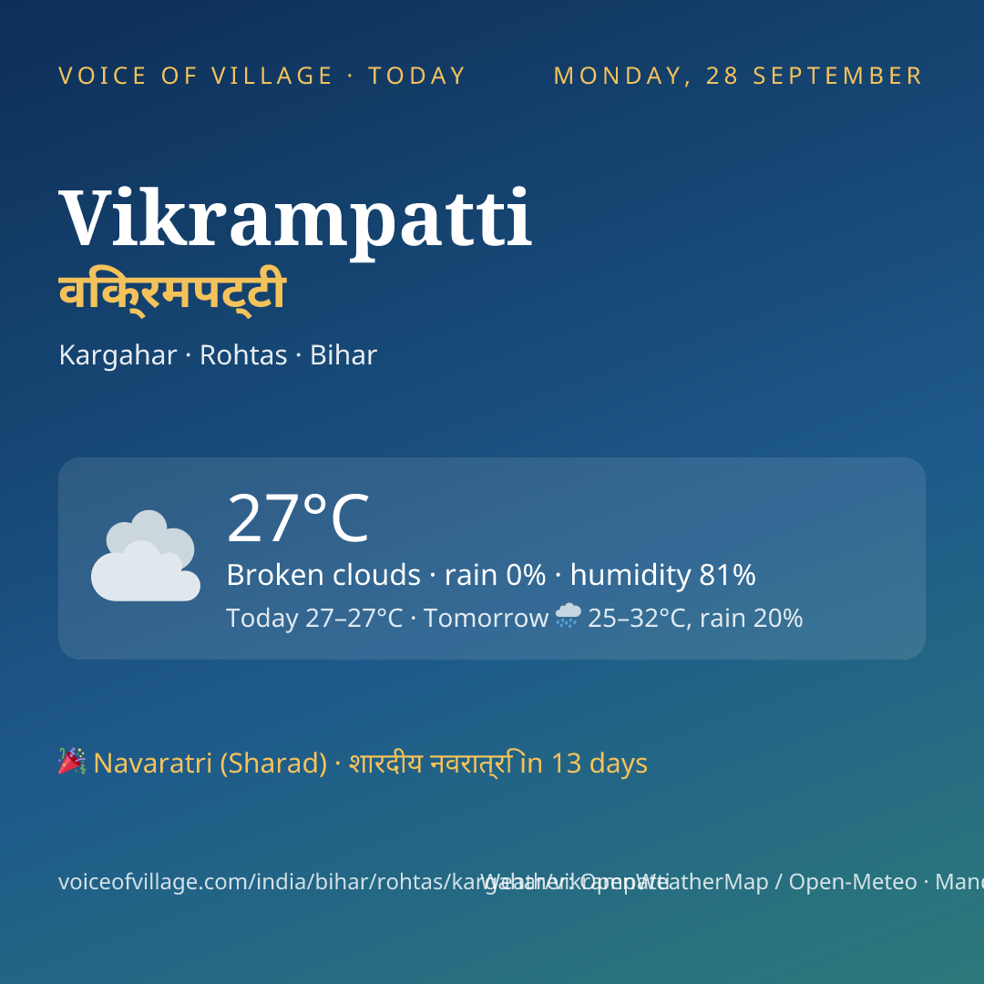 Vikrampatti today
