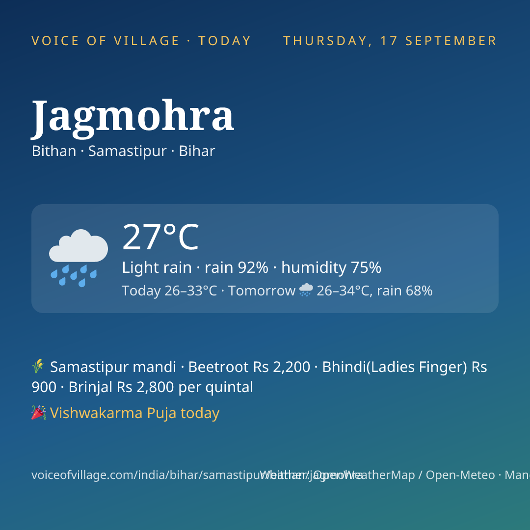 Jagmohra today