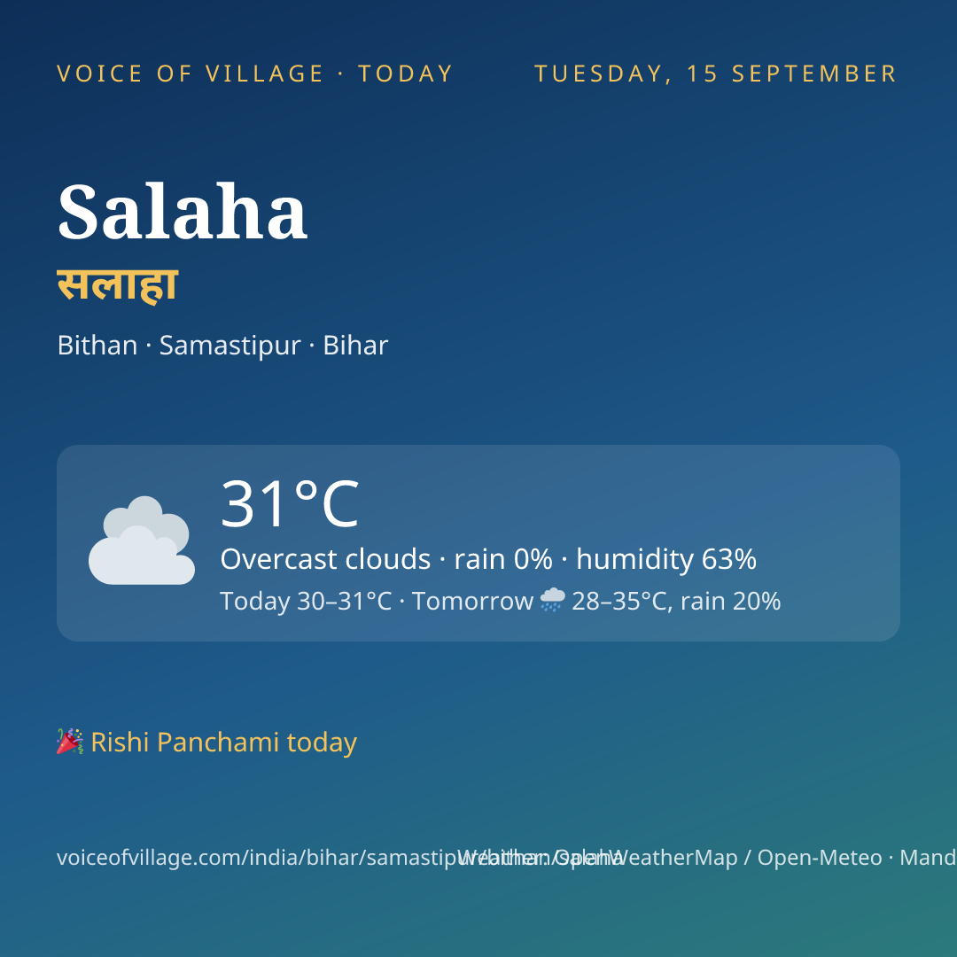 Salaha today