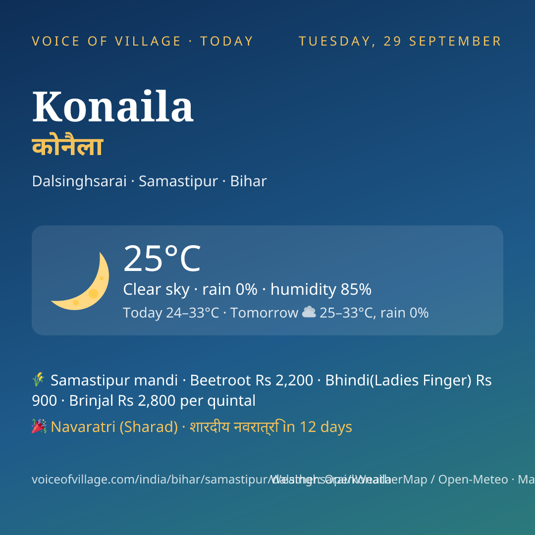 Konaila today