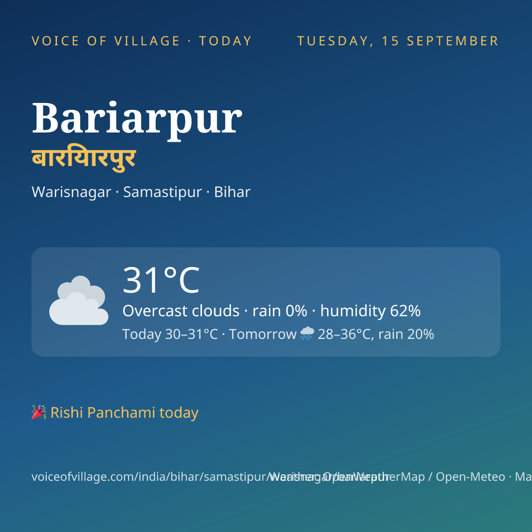Bariarpur today