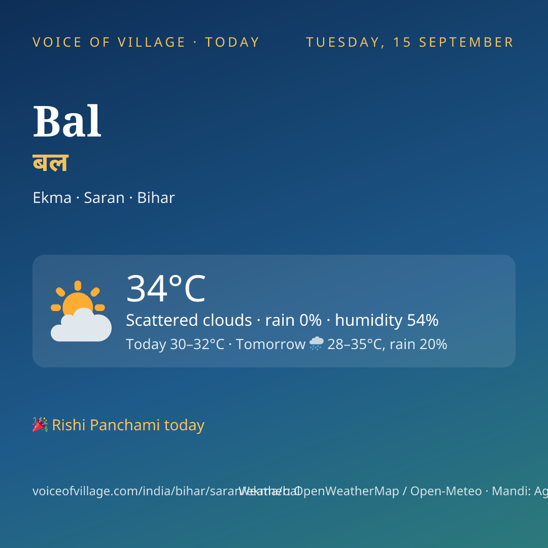 Bal today