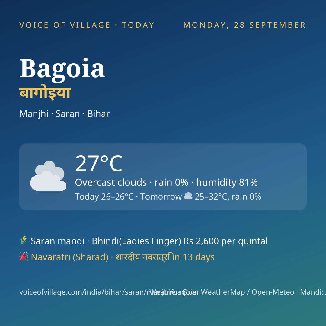 Bagoia today