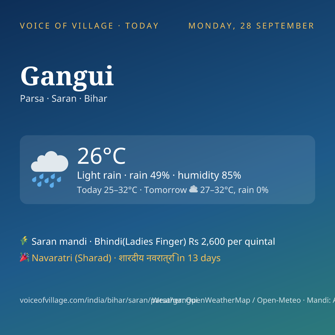 Gangui today