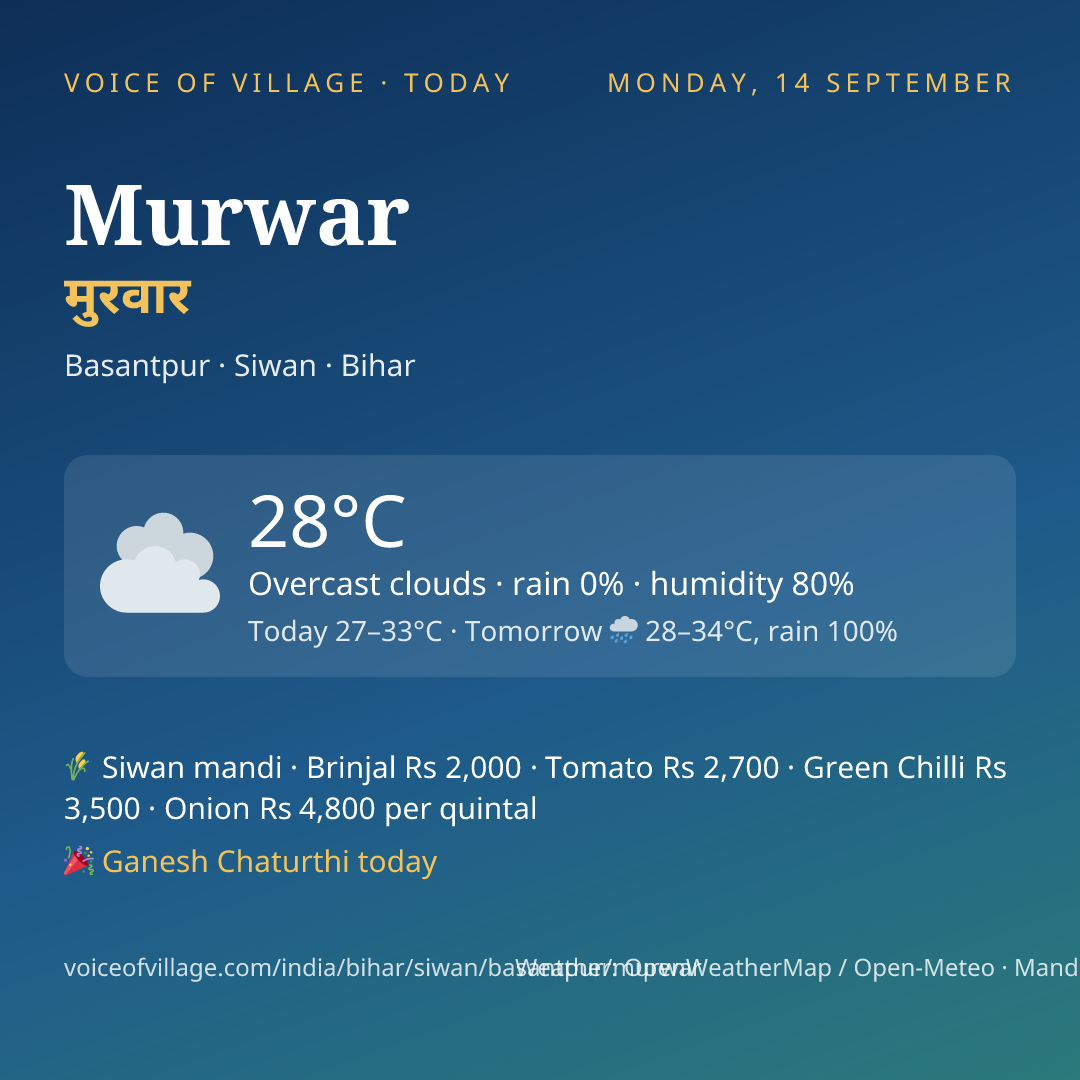 Murwar today
