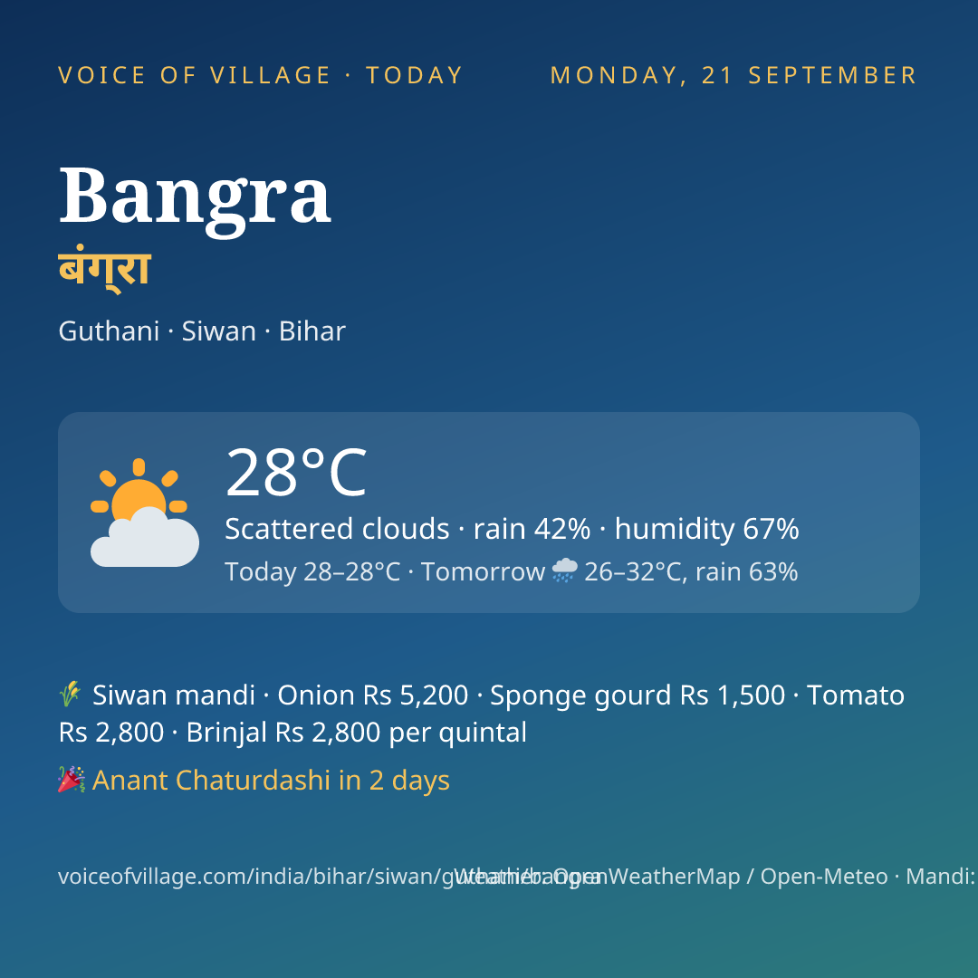 Bangra today