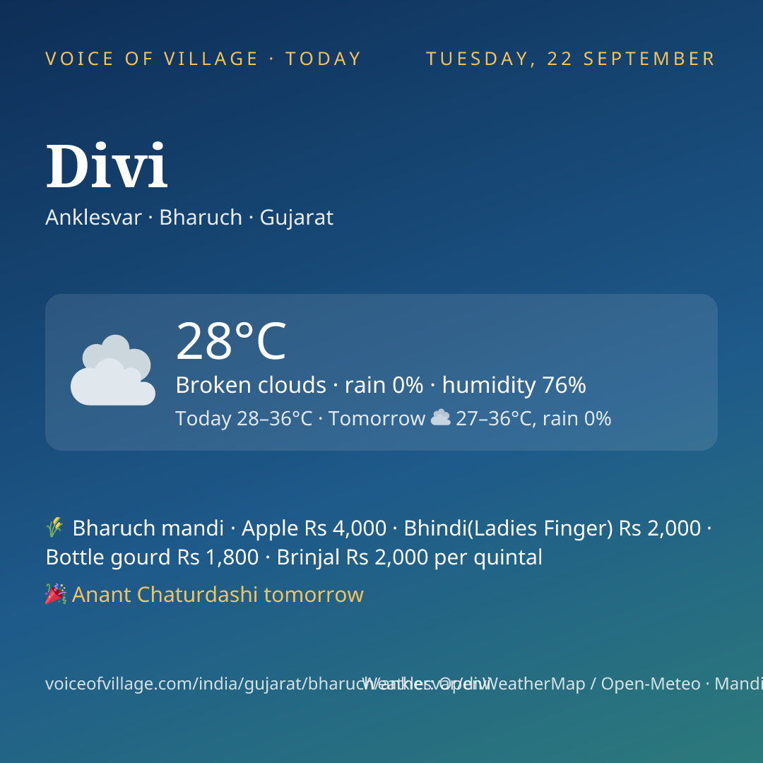 Divi today