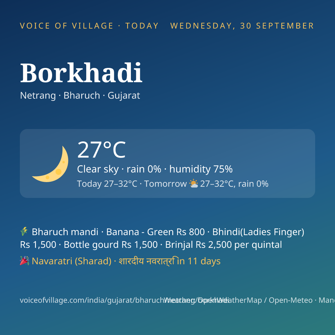 Borkhadi today