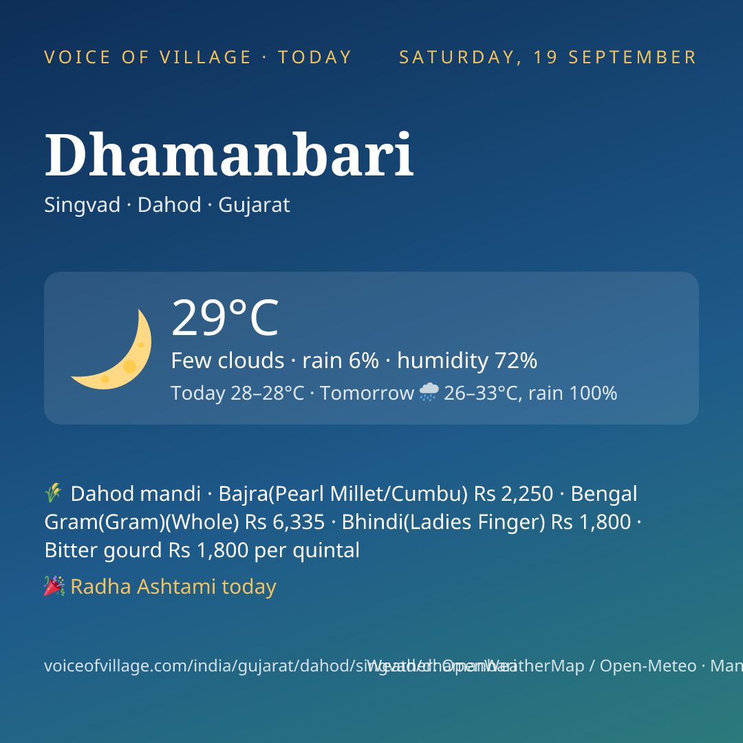 Dhamanbari today