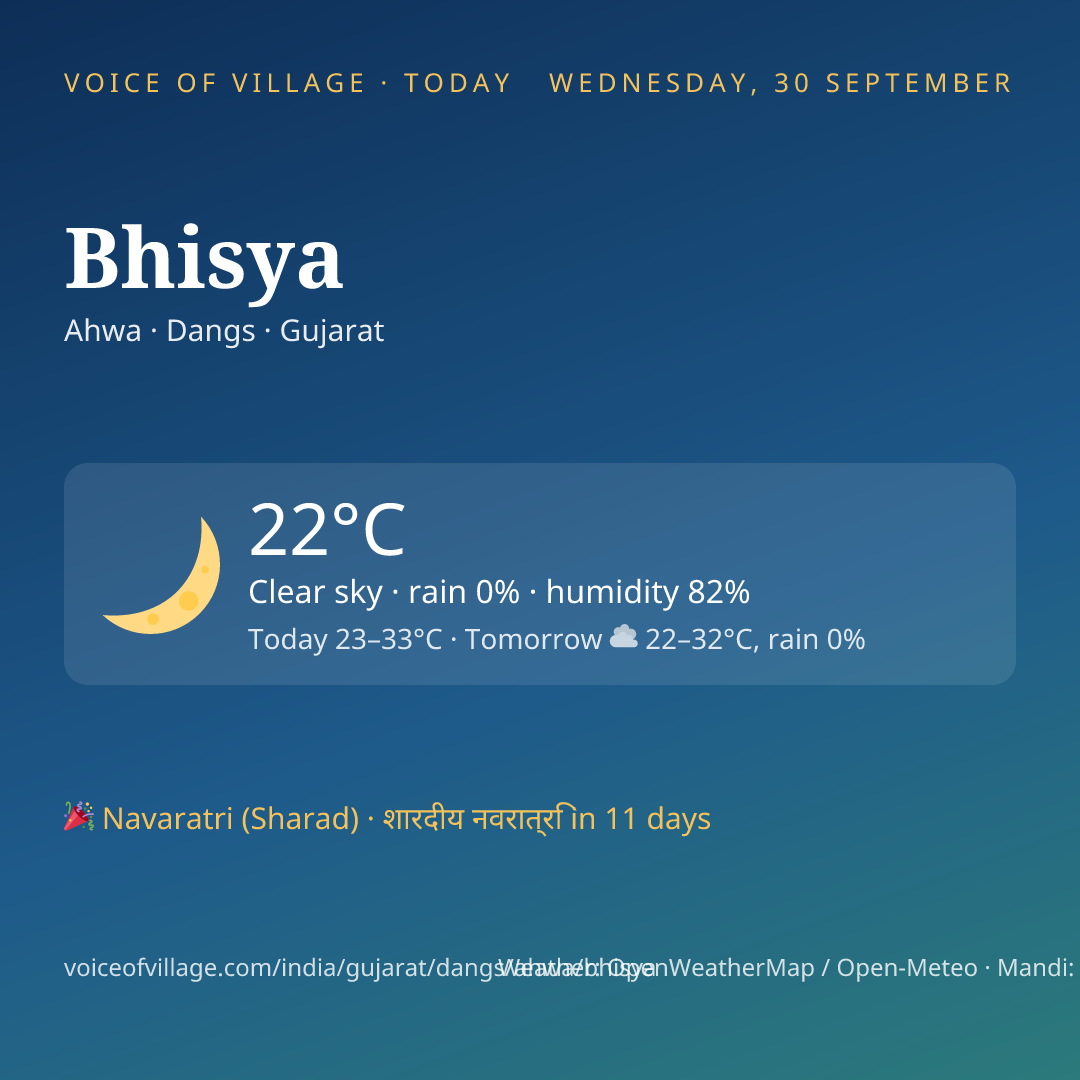 Bhisya today