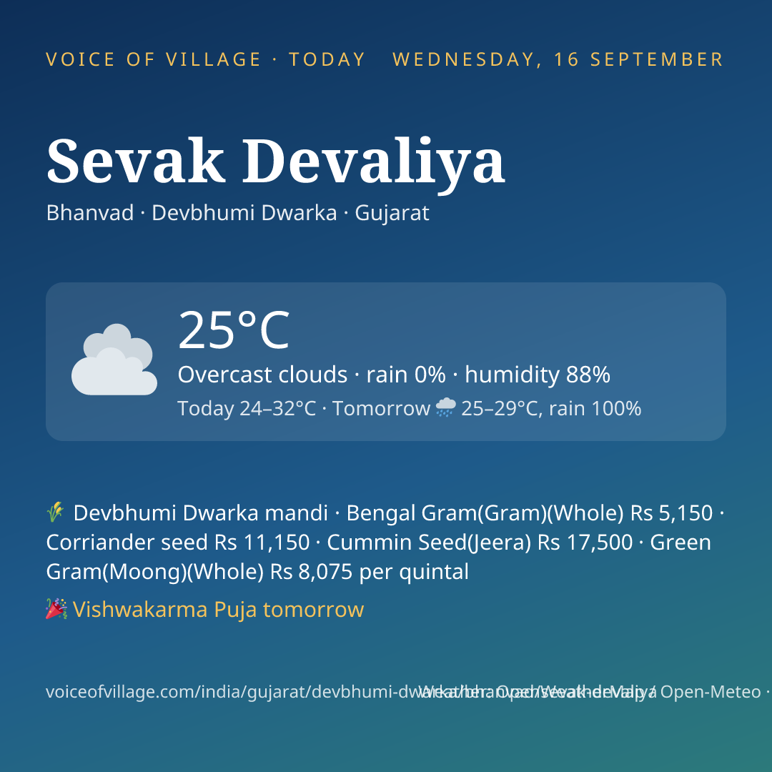 Sevak Devaliya today