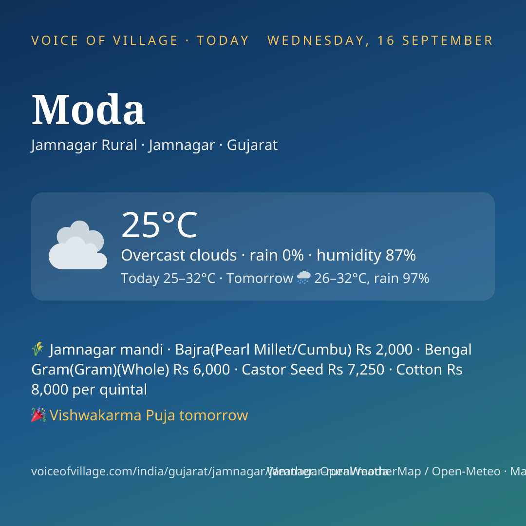 Moda today