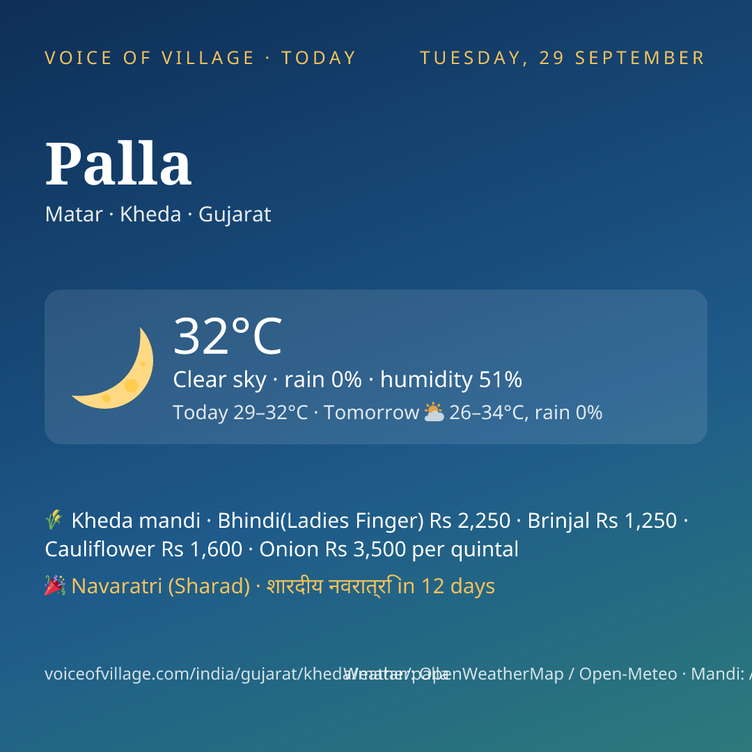 Palla today