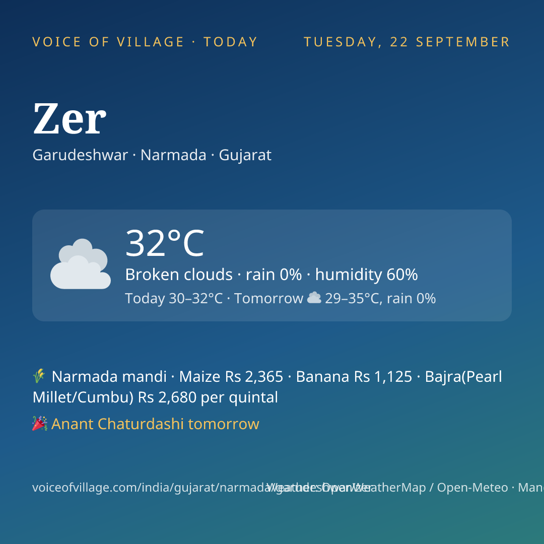 Zer today