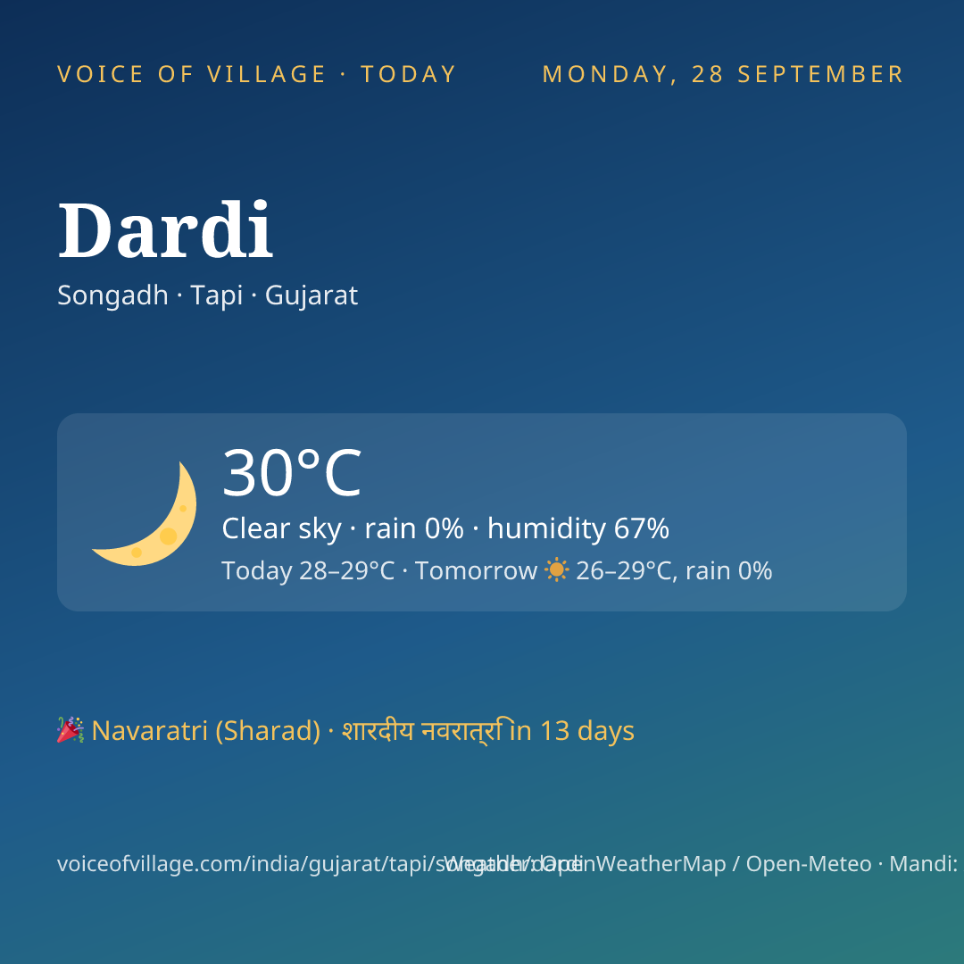 Dardi today