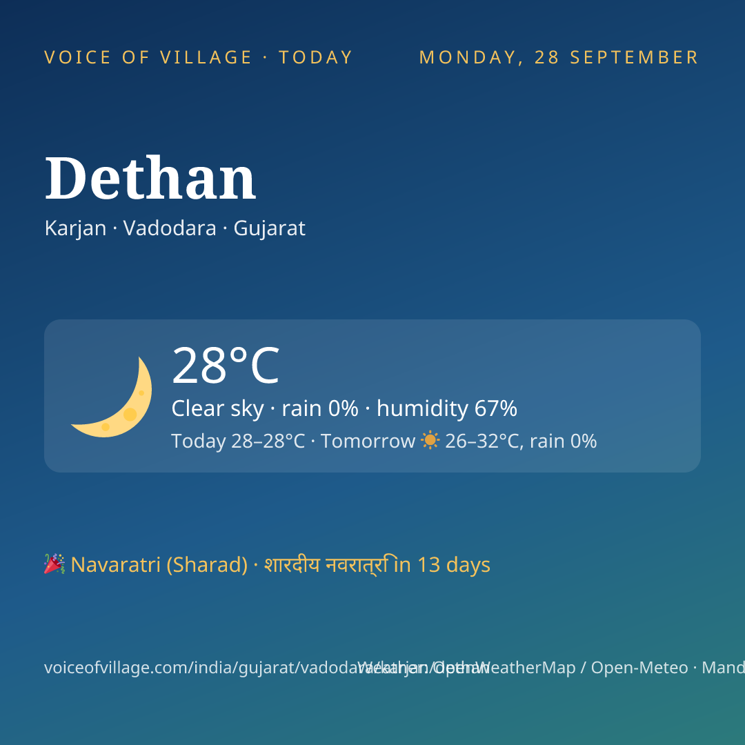 Dethan today