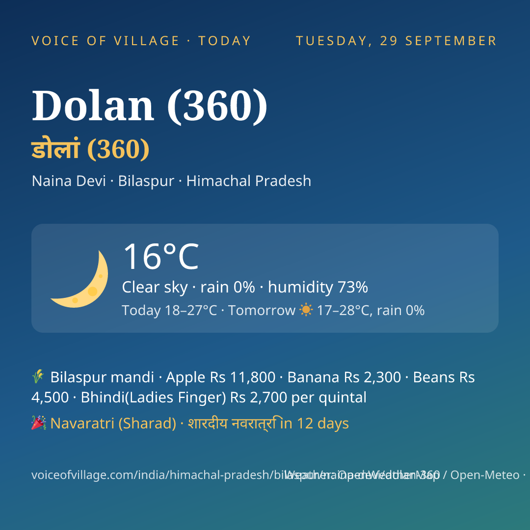 Dolan (360) today