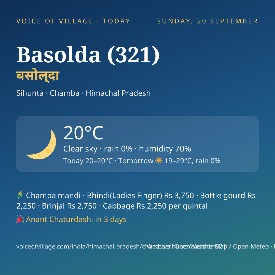 Basolda (321) today