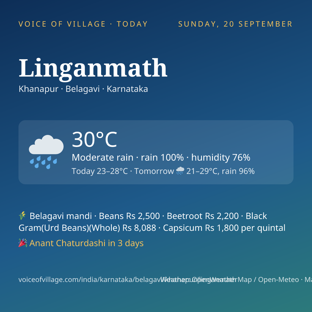 Linganmath today
