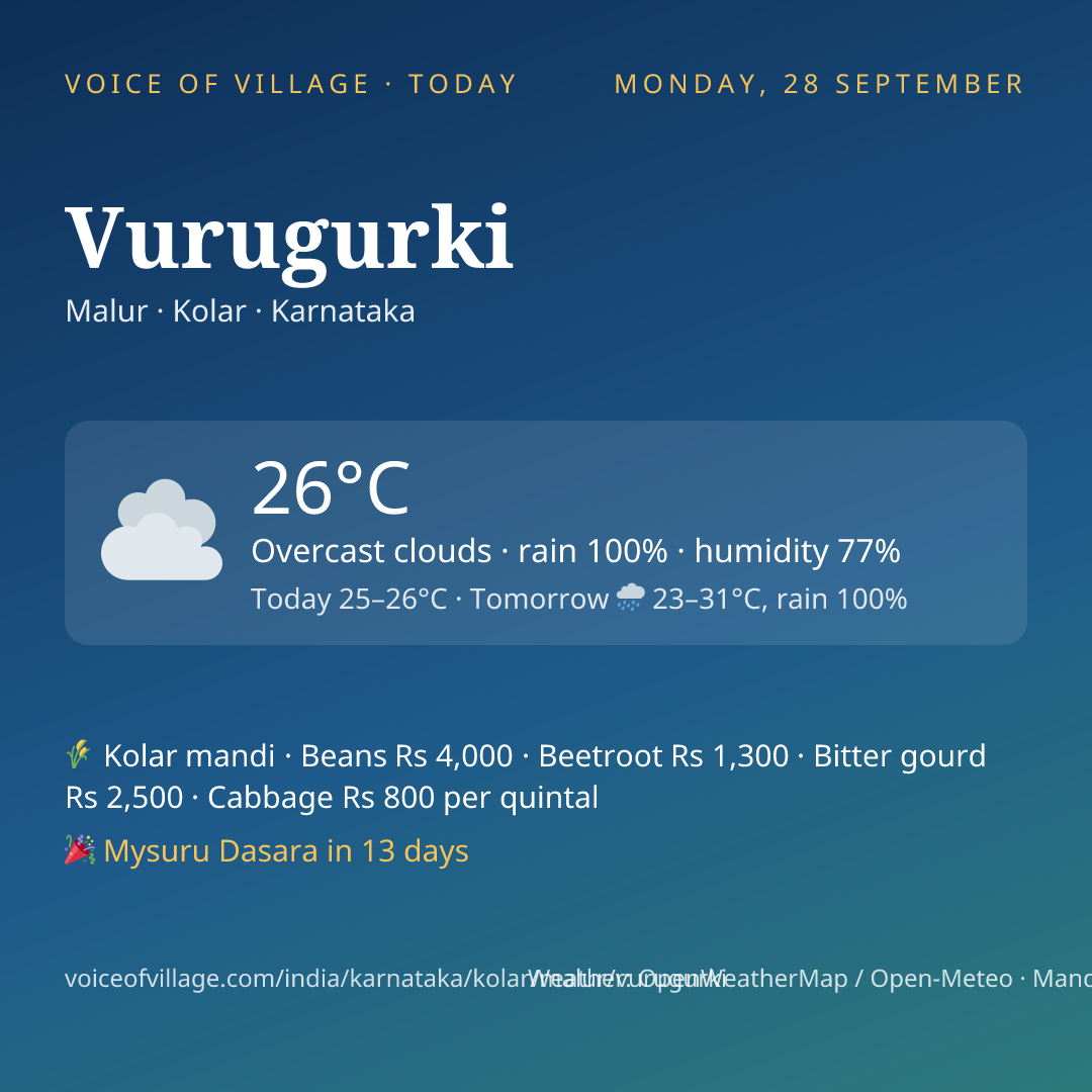 Vurugurki today