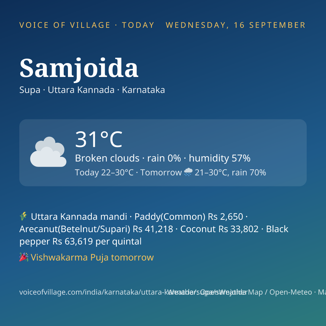 Samjoida today