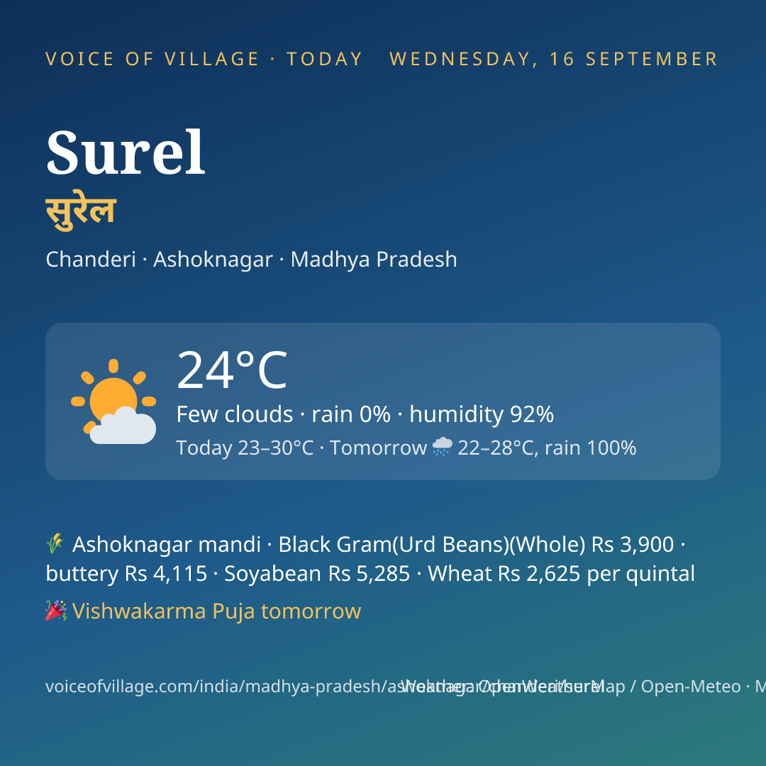 Surel today