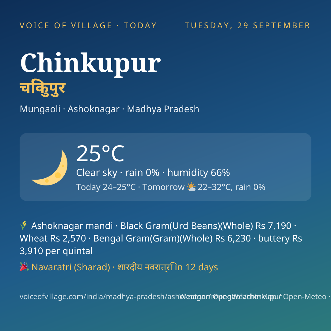 Chinkupur today