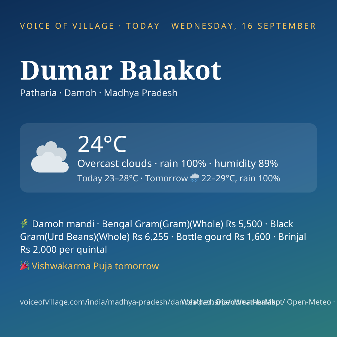 Dumar Balakot today