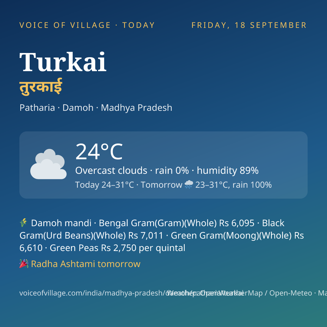 Turkai today
