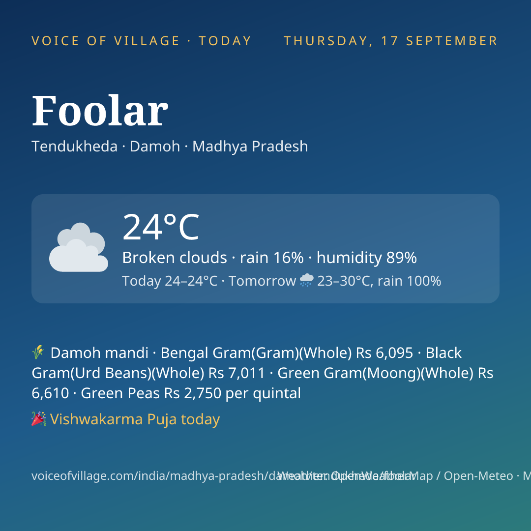 Foolar today