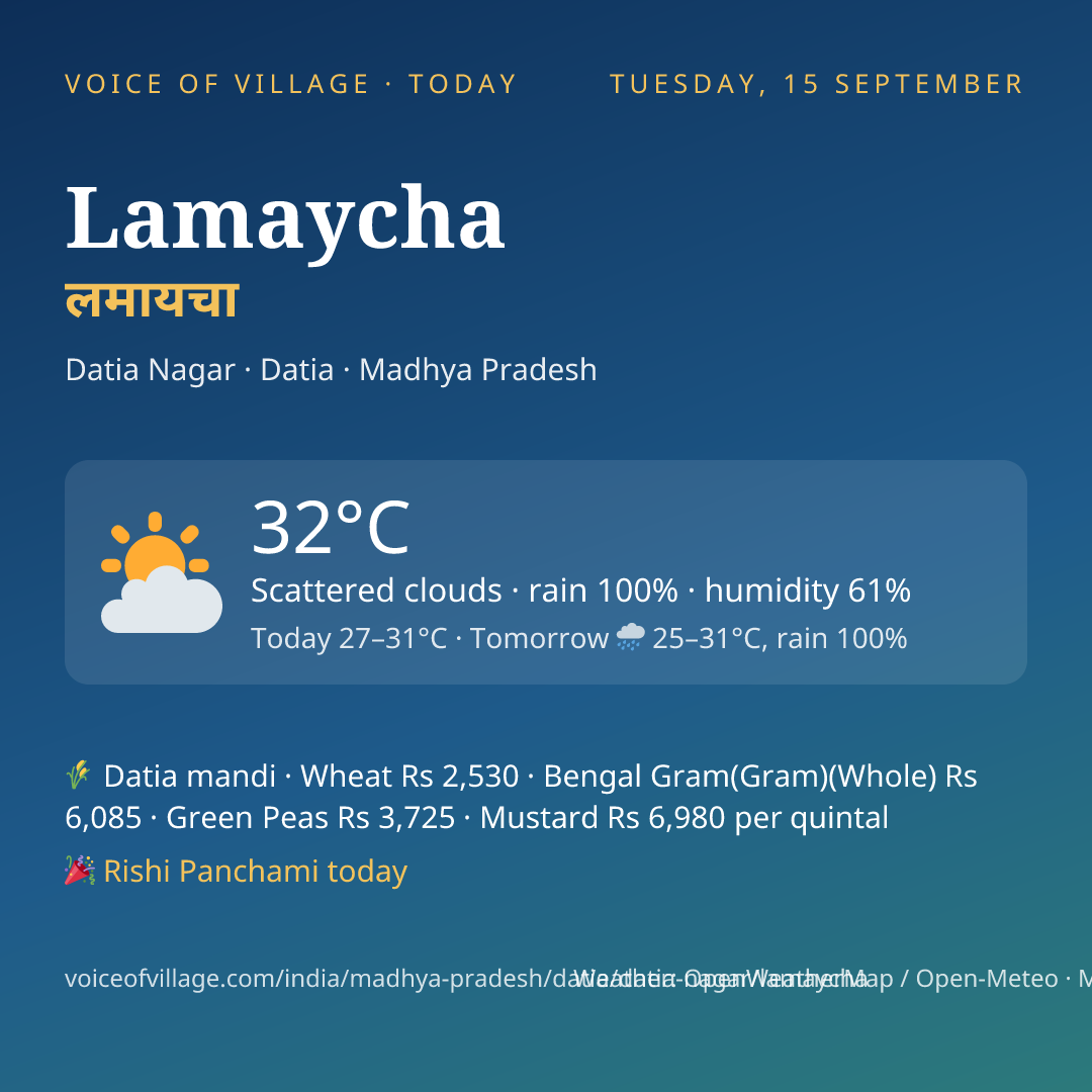 Lamaycha today