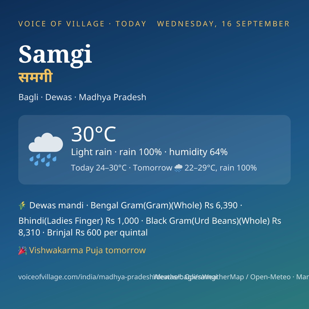 Samgi today